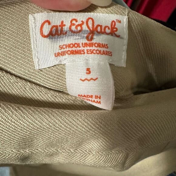 Cat & Jack little girls school skirt uniform pleated skirt (BUNDLE OF 2) - Picture 4 of 4